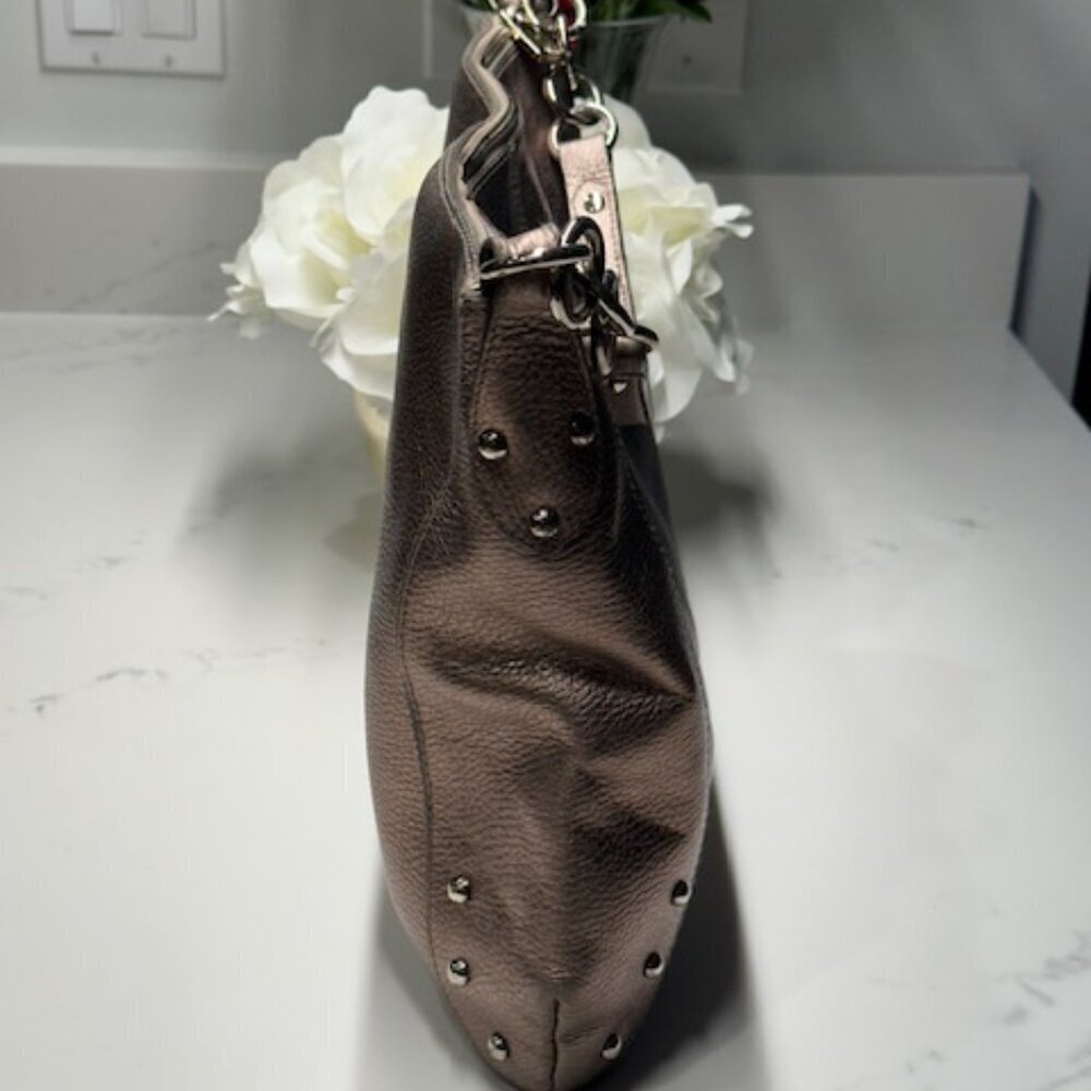 Furla Metallic Gold Leather Bag - Picture 3 of 14